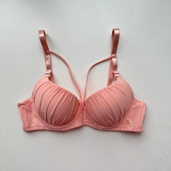 سوتین بند وسط هارنسی چروک صورتی