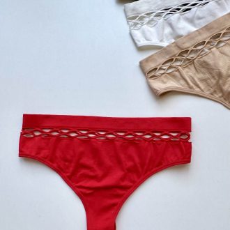 شورت سیملس بکلس کش طرحدار قرمز