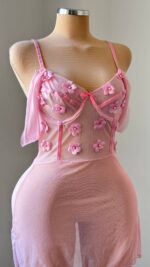 لباس خواب فانتزی عروسکی طرح شکوفه