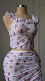 لباس خواب فانتزی پرنسسی کنزو سفید