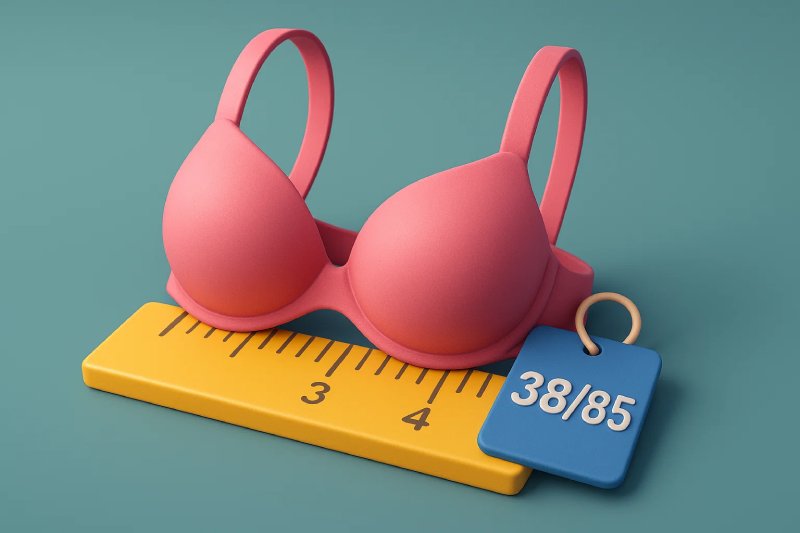 سایز 38 85 سوتین یعنی چه